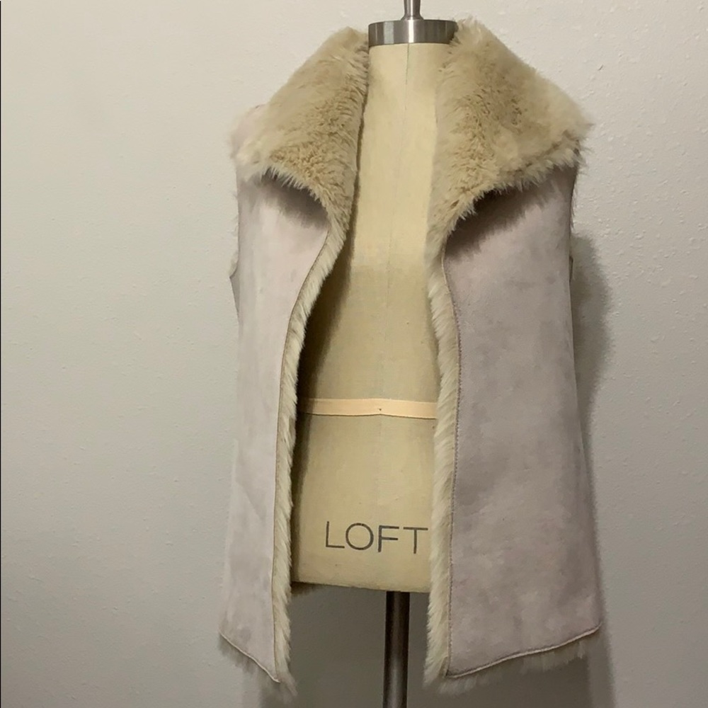 Loft Faux Fur Vest
